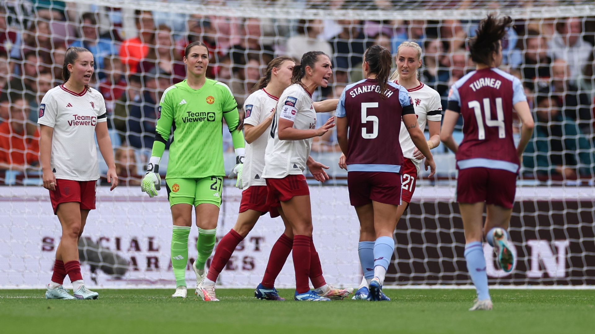 Man Utd Aston Villa WSL 2023-24