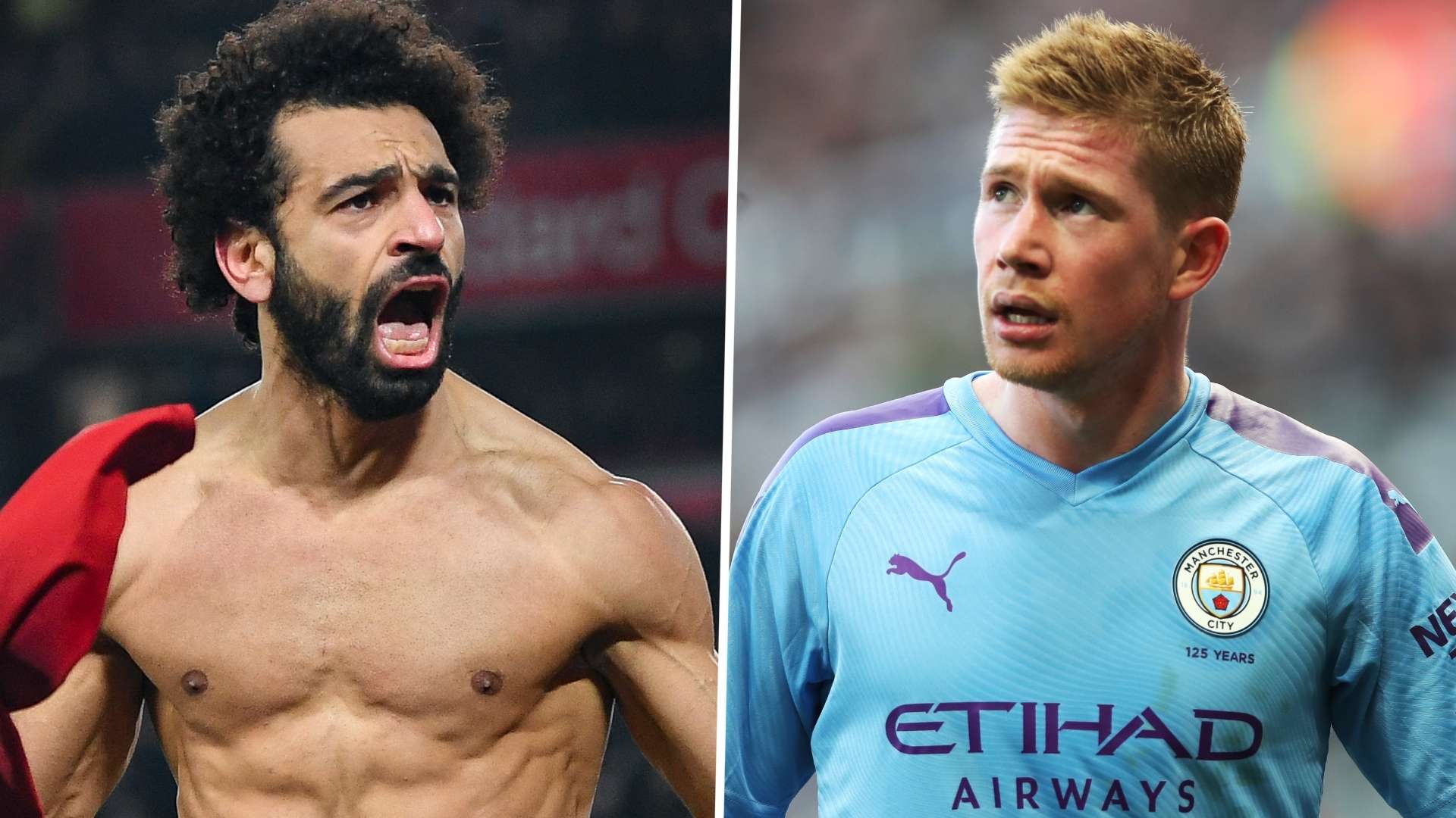 Mohamed Salah Kevin De Bruyne GFX