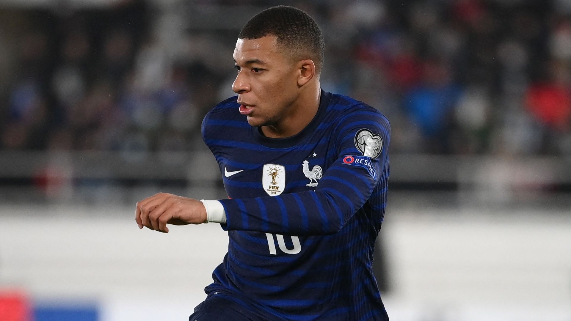 Kylian Mbappé Finlande-France 2021