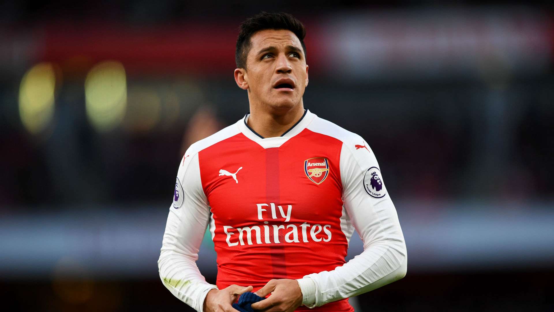 Alexis Sanchez Premier League Arsenal v West Brom 261216