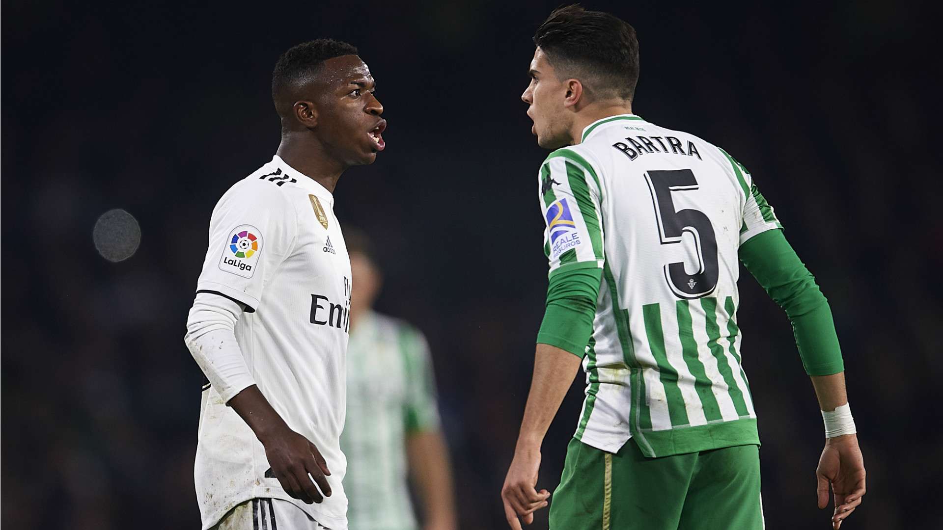 Marc Bartra Vinicius Junior Betis Real Madrid 2018-19