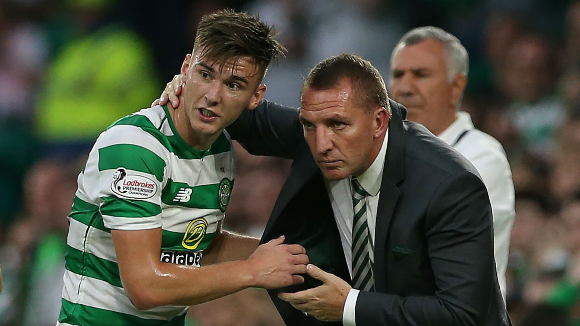Kieran Tierney Brendan Rodgers Celtic