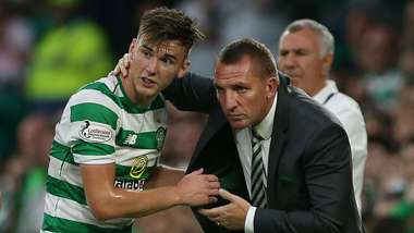 Kieran Tierney Brendan Rodgers Celtic
