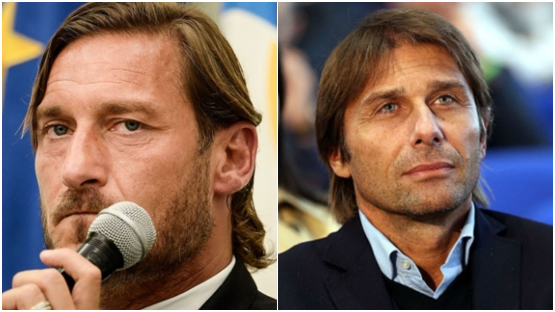Francesco Totti Antonio Conte