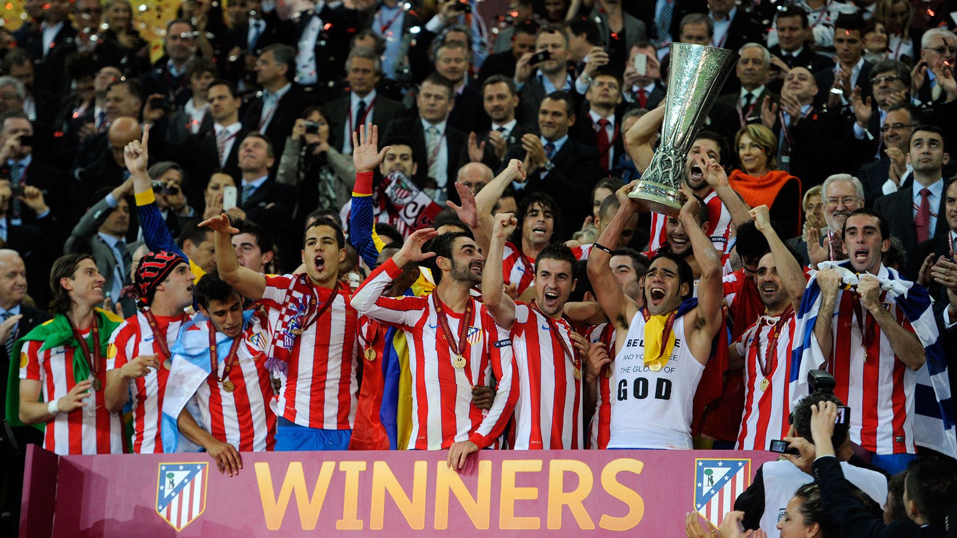 Atletico Madrid Europa League 2012