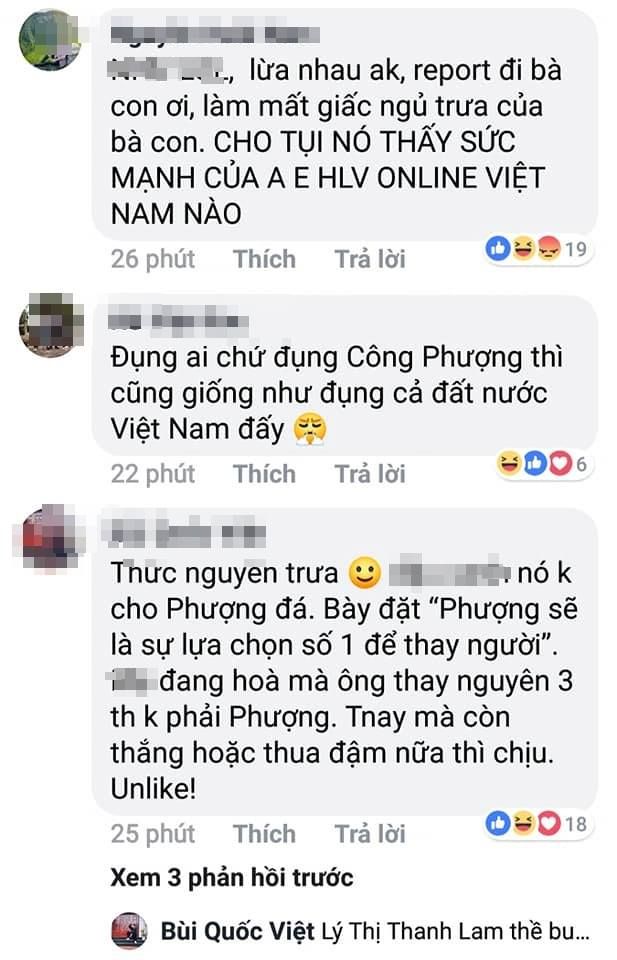 Comment of fanss about Cong Phuong Incheon