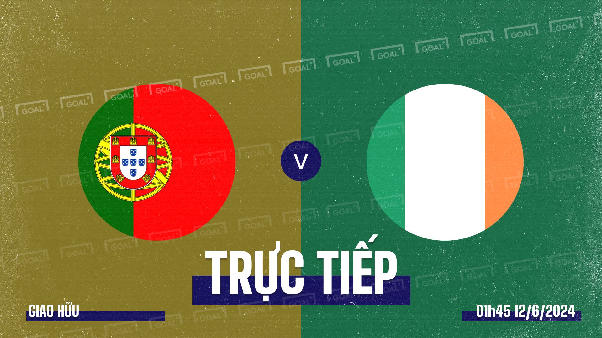 Portugal vs Republic of Ireland 2024 GFX