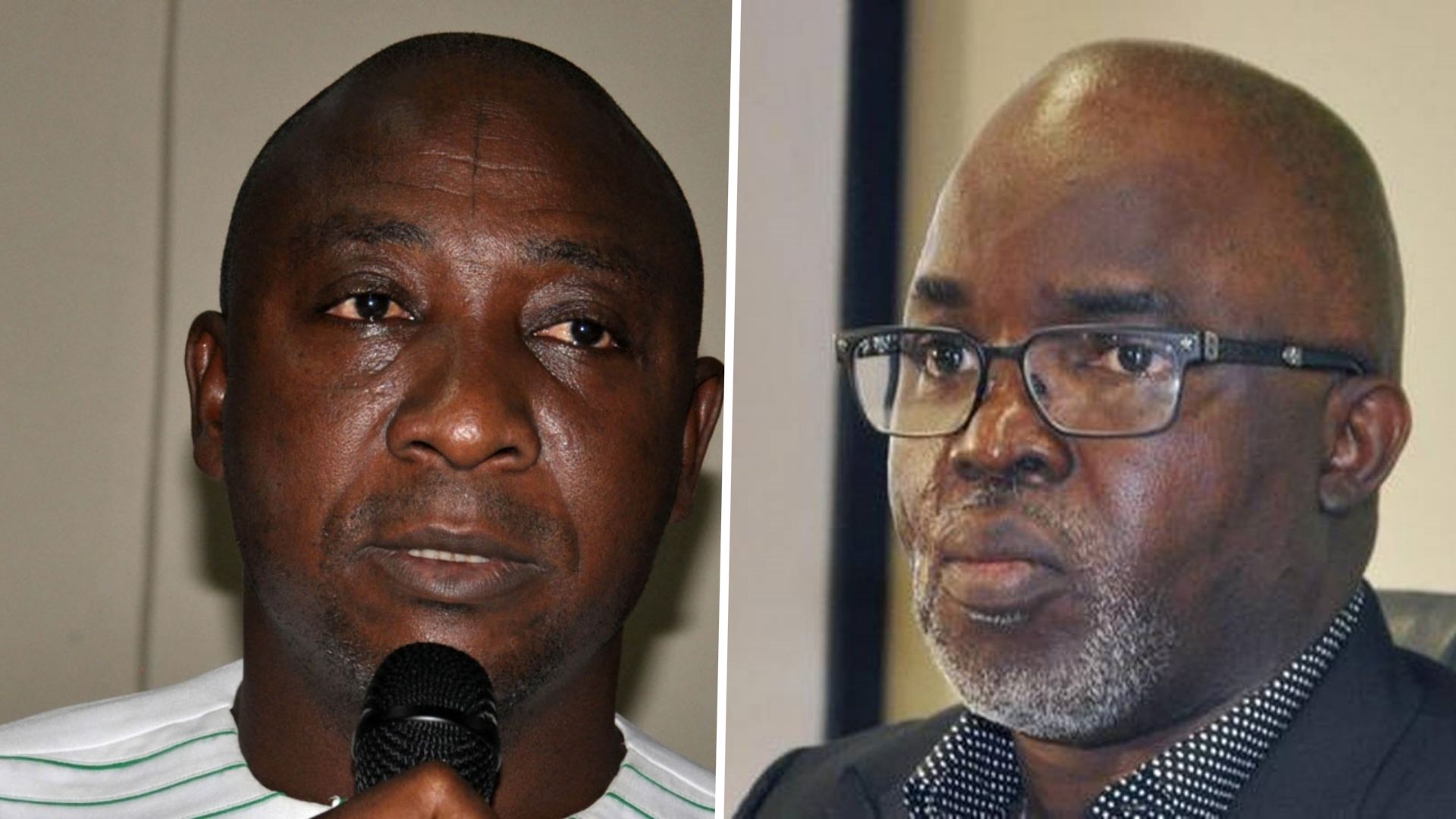 Ibrahim Gusau and Amaju Pinnick.