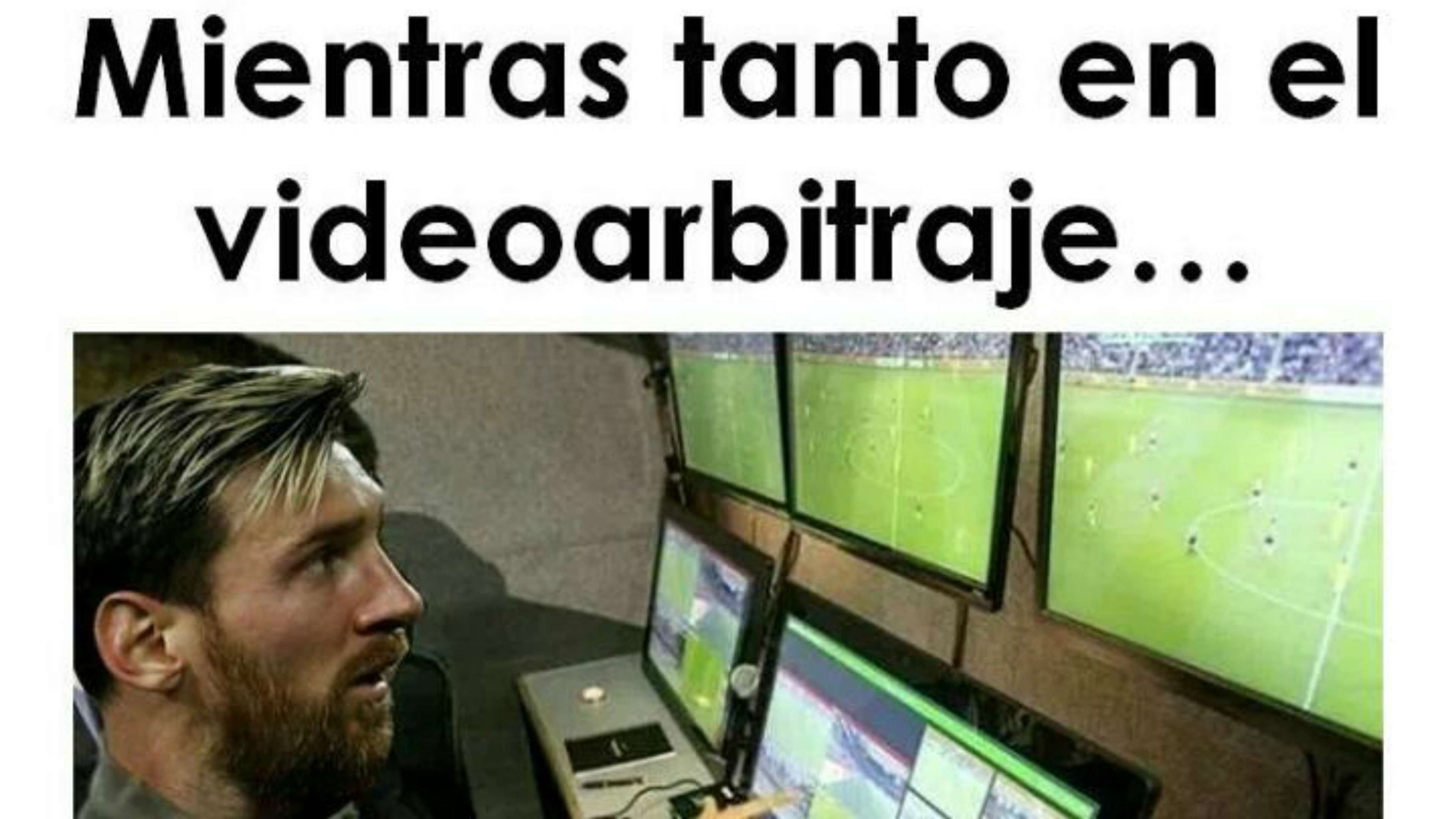 Meme VAR Messi