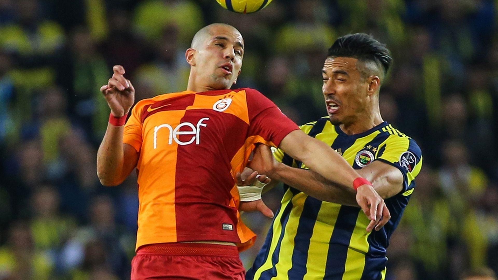 Feghouli Nabil Dirar Fenerbahce Galatasaray 3172018