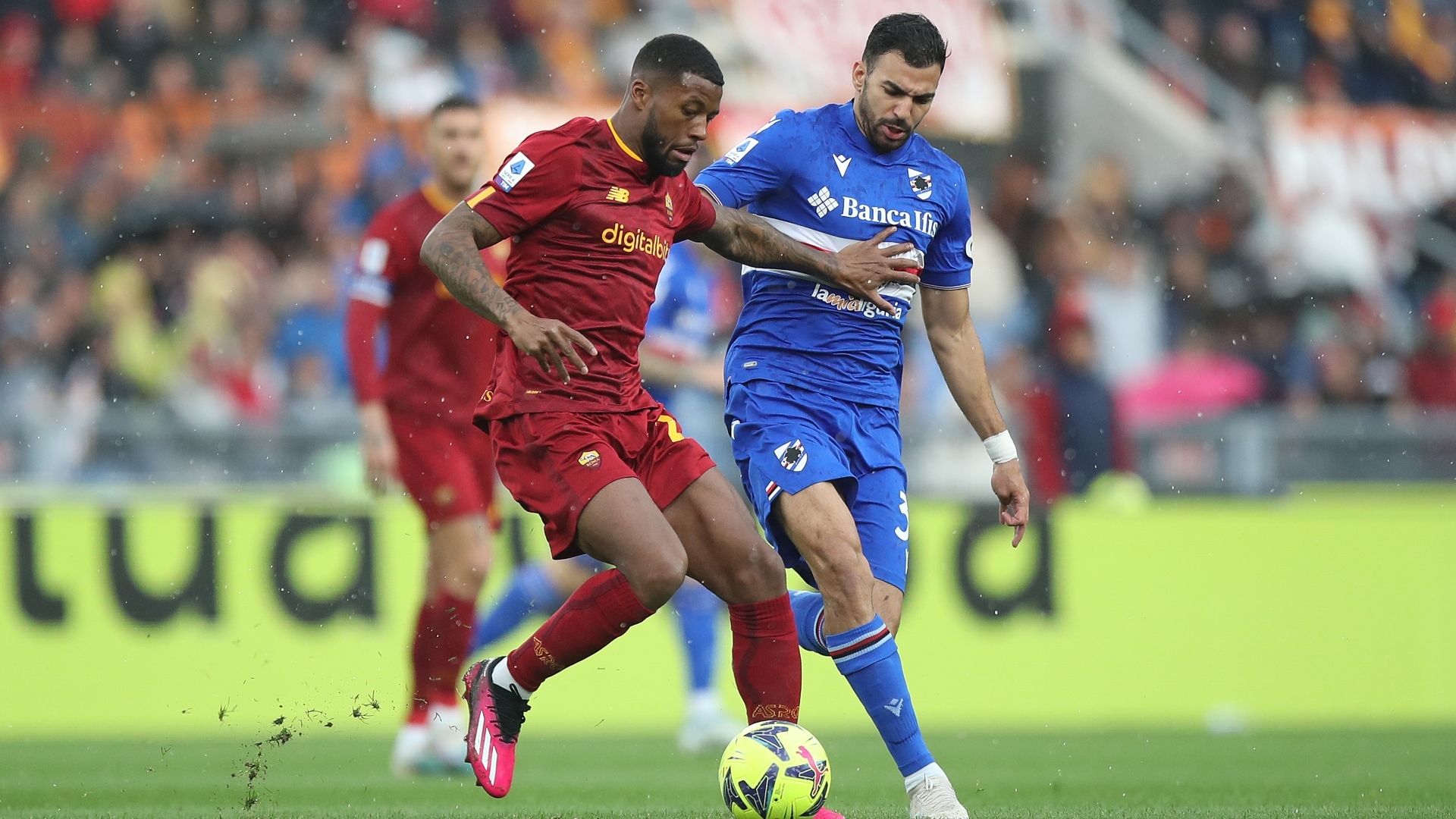 Wijnaldum Rincon Roma Sampdoria