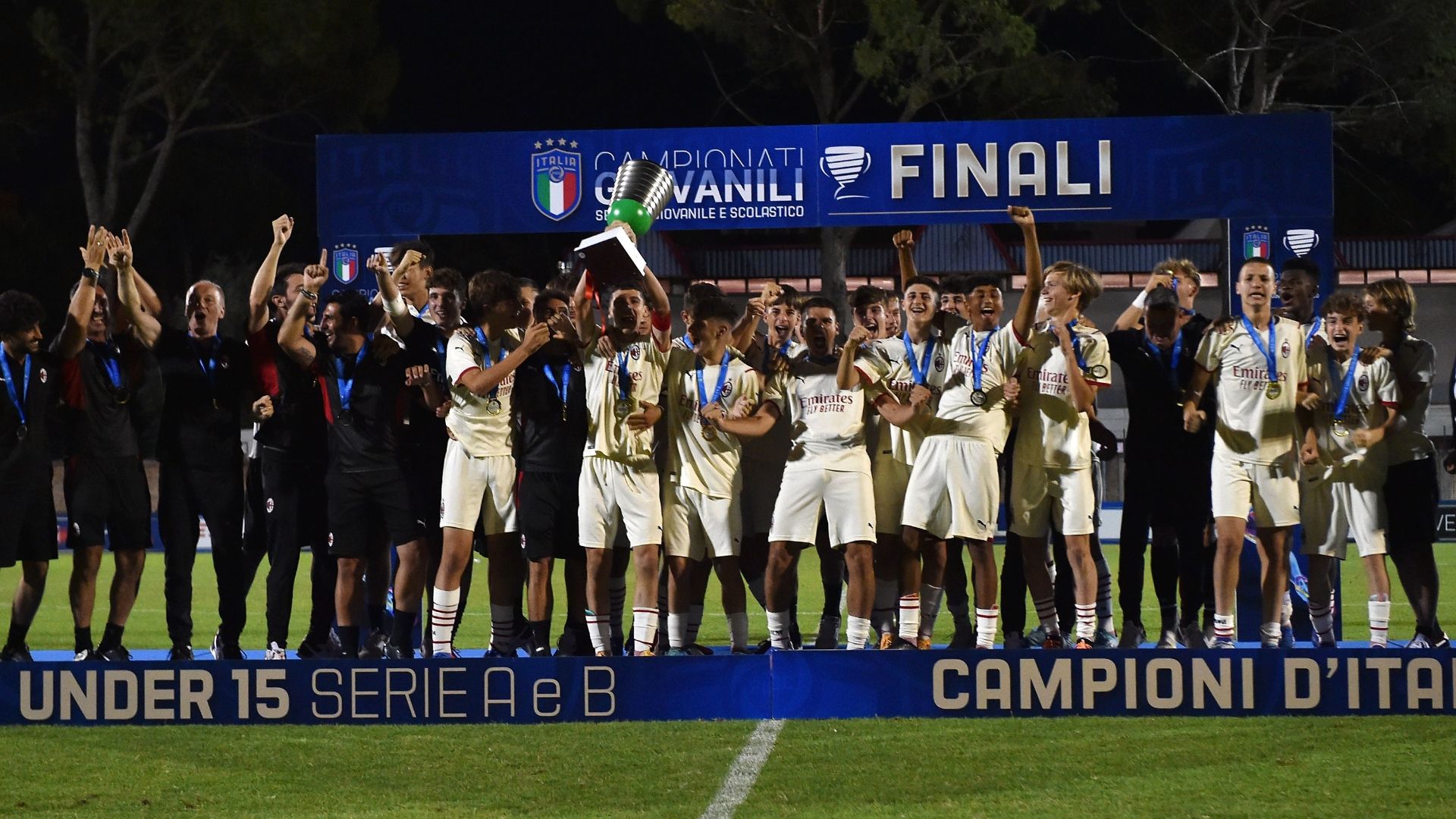 Milan Under 15 champions
