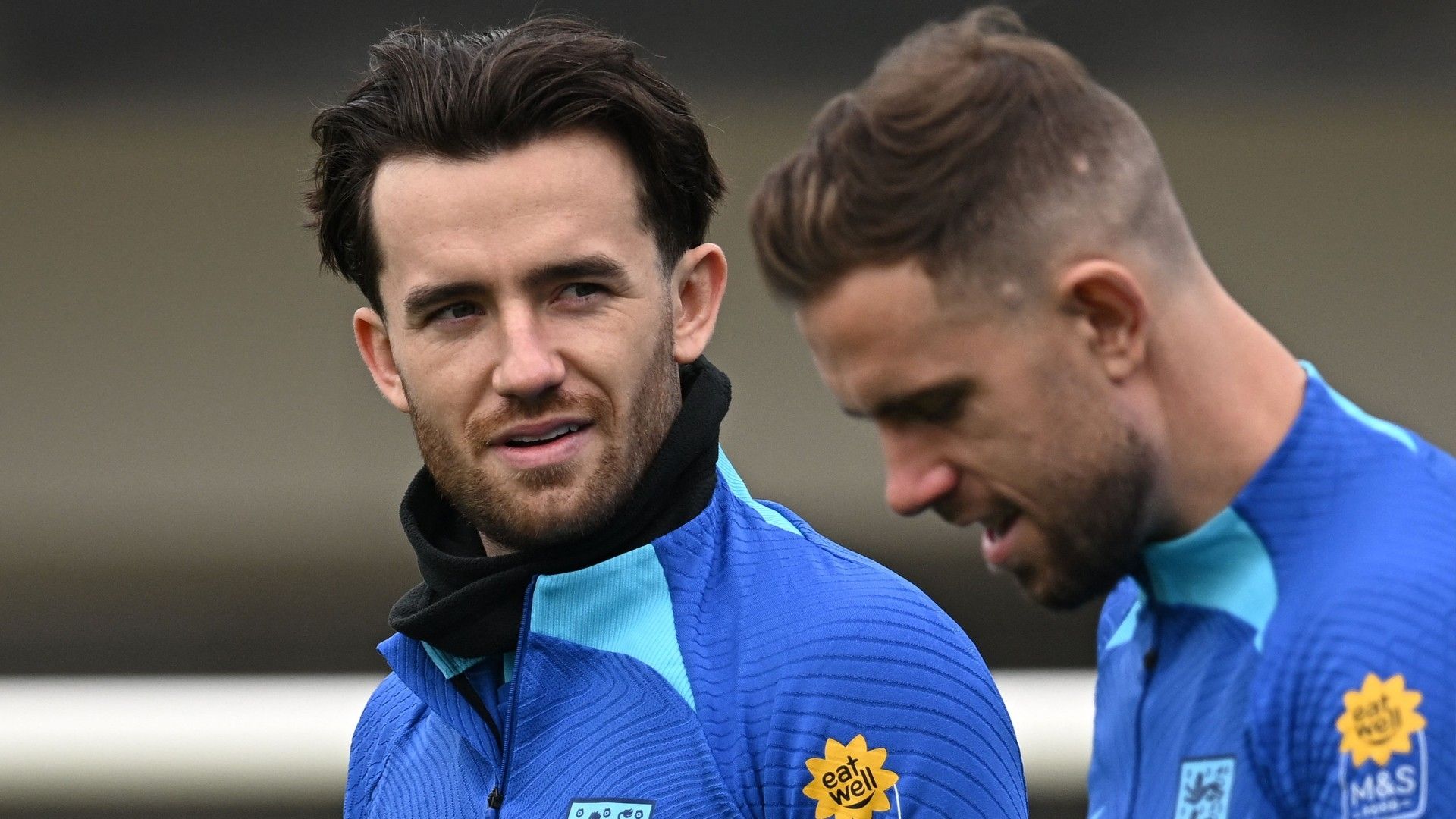 Ben Chilwell England training 2023