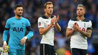 Hugo Lloris Harry Kane Toby Alderweireld Tottenham