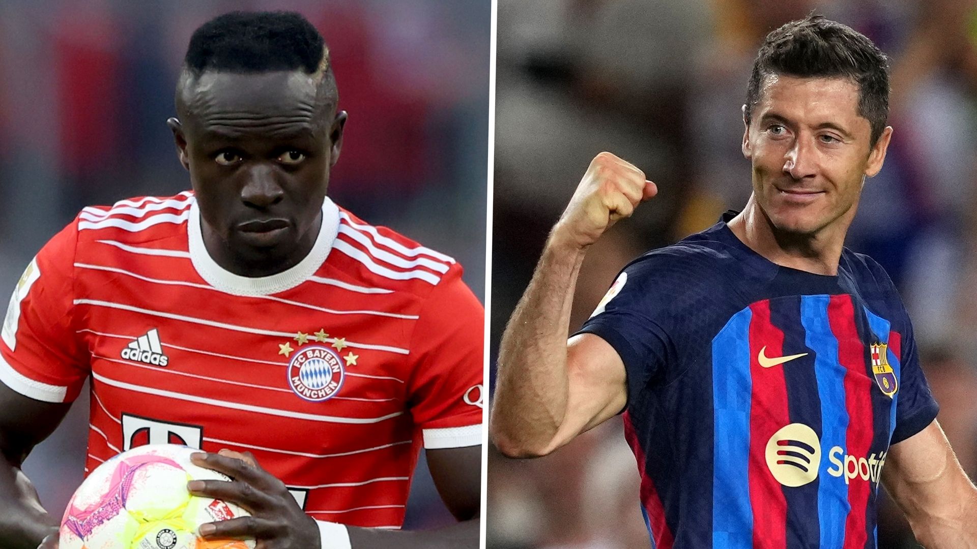 bayern munich barcelona sadio mane robert lewandowski