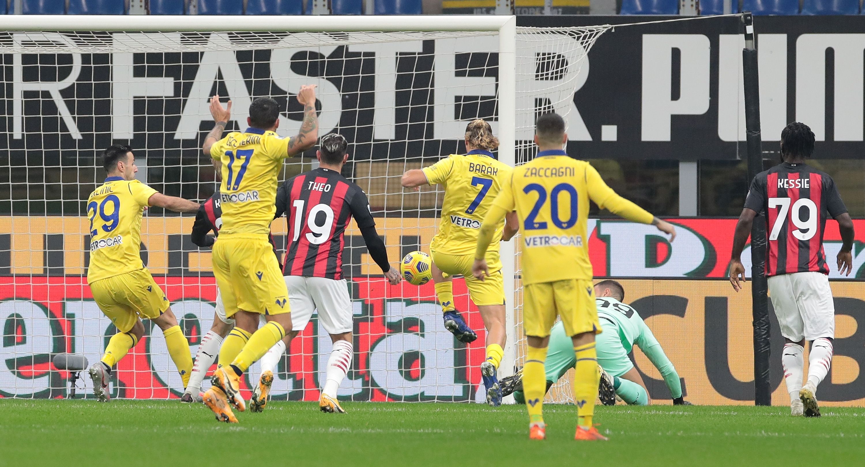 Barak - Milan Verona - Serie A 2020/21