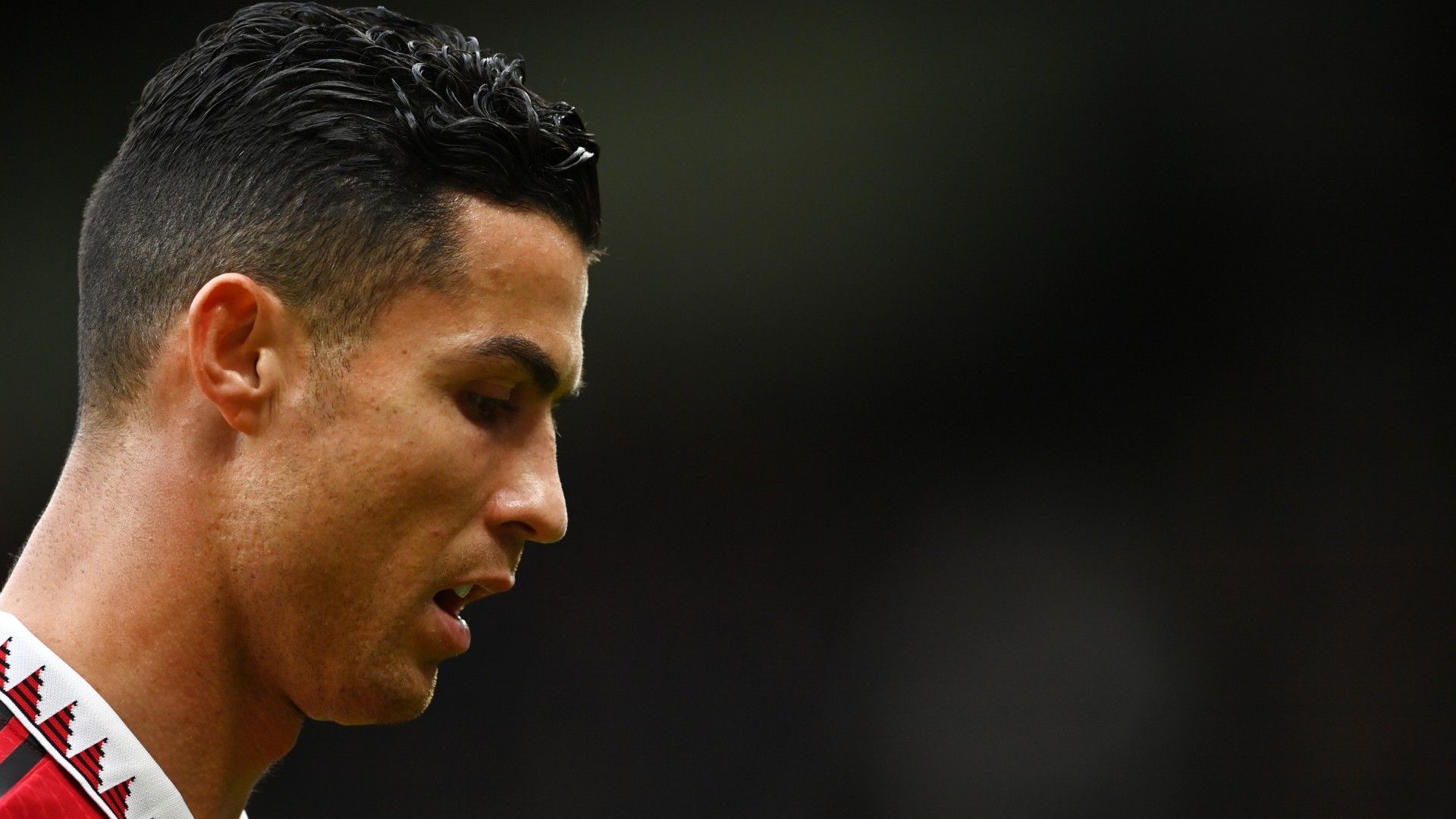 Cristiano Ronaldo Manchester United Sad