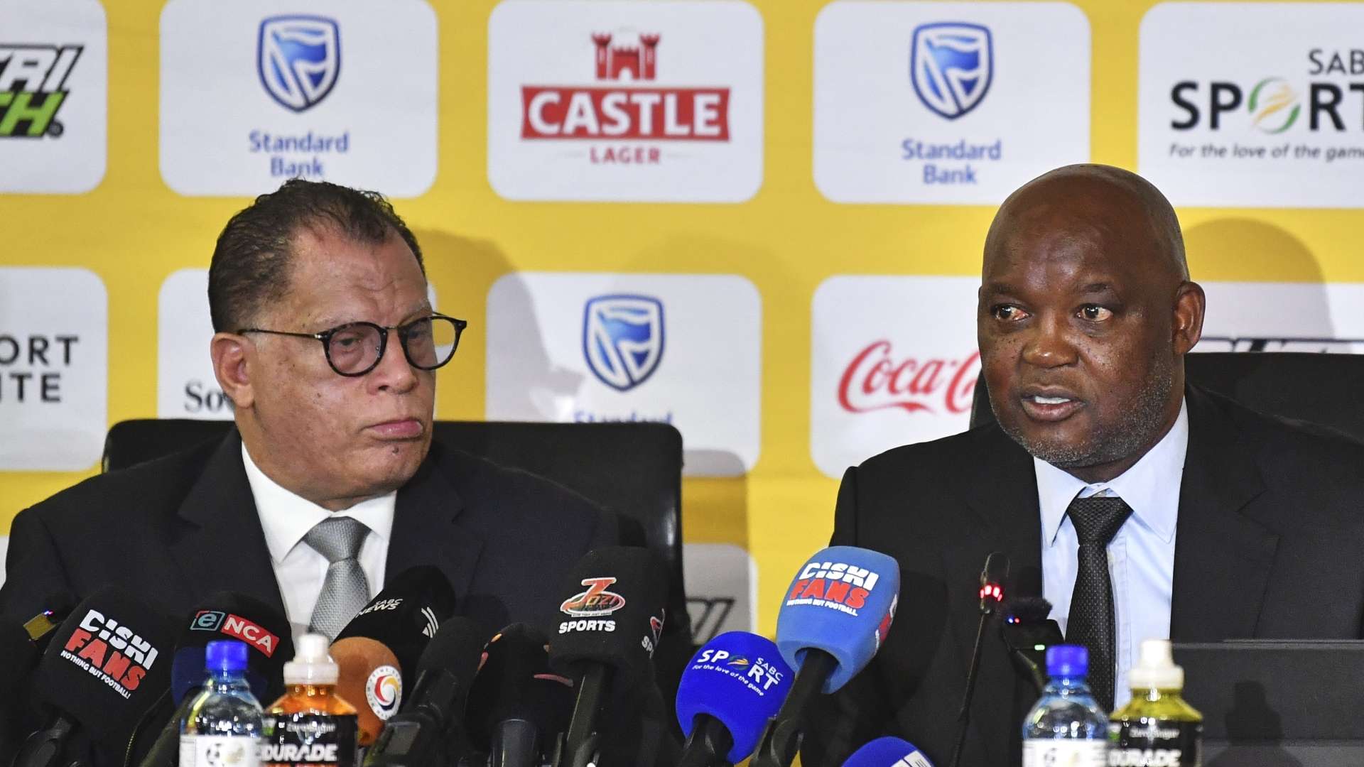 Danny Jordaan Pitso Mosimane Bafana