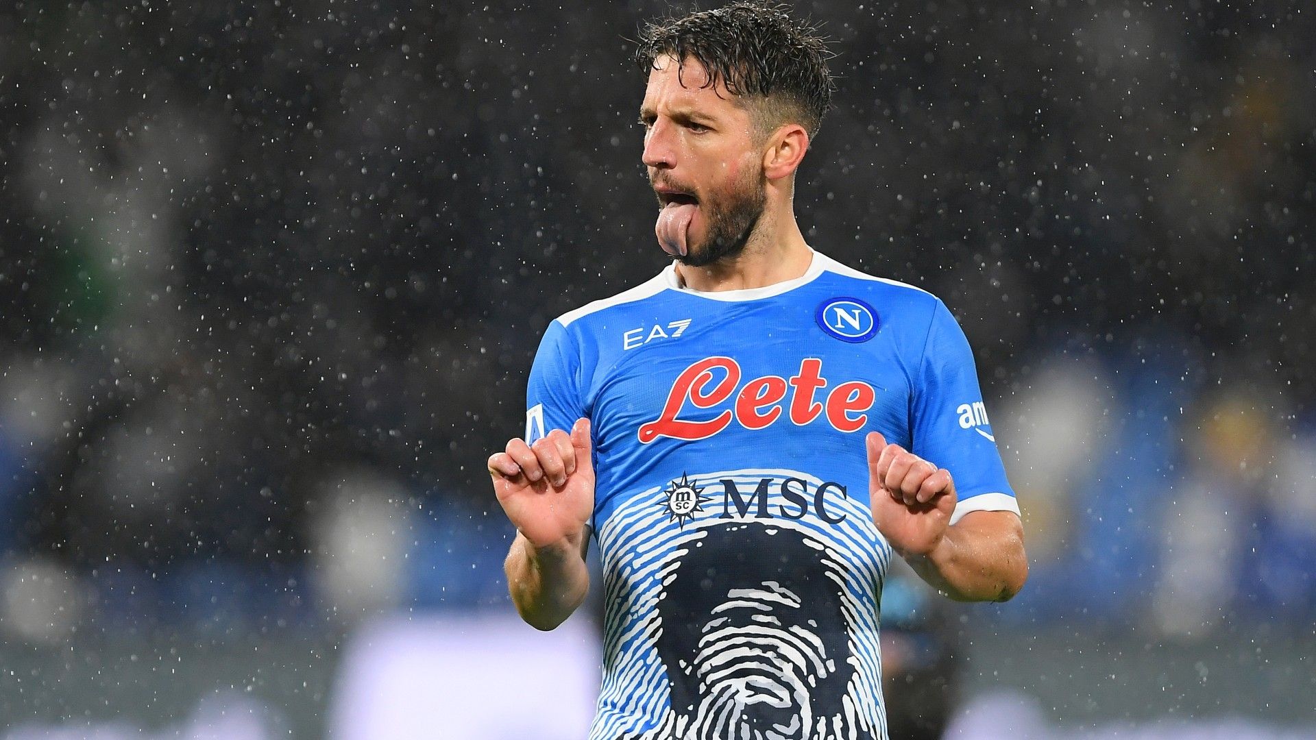 Mertens Napoli Lazio Serie A