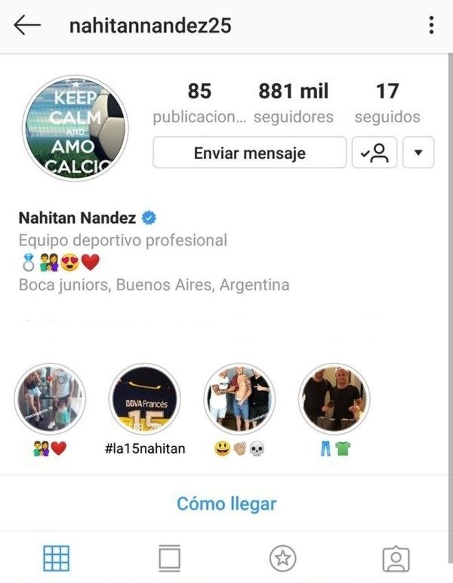 captura Instagram Nandez