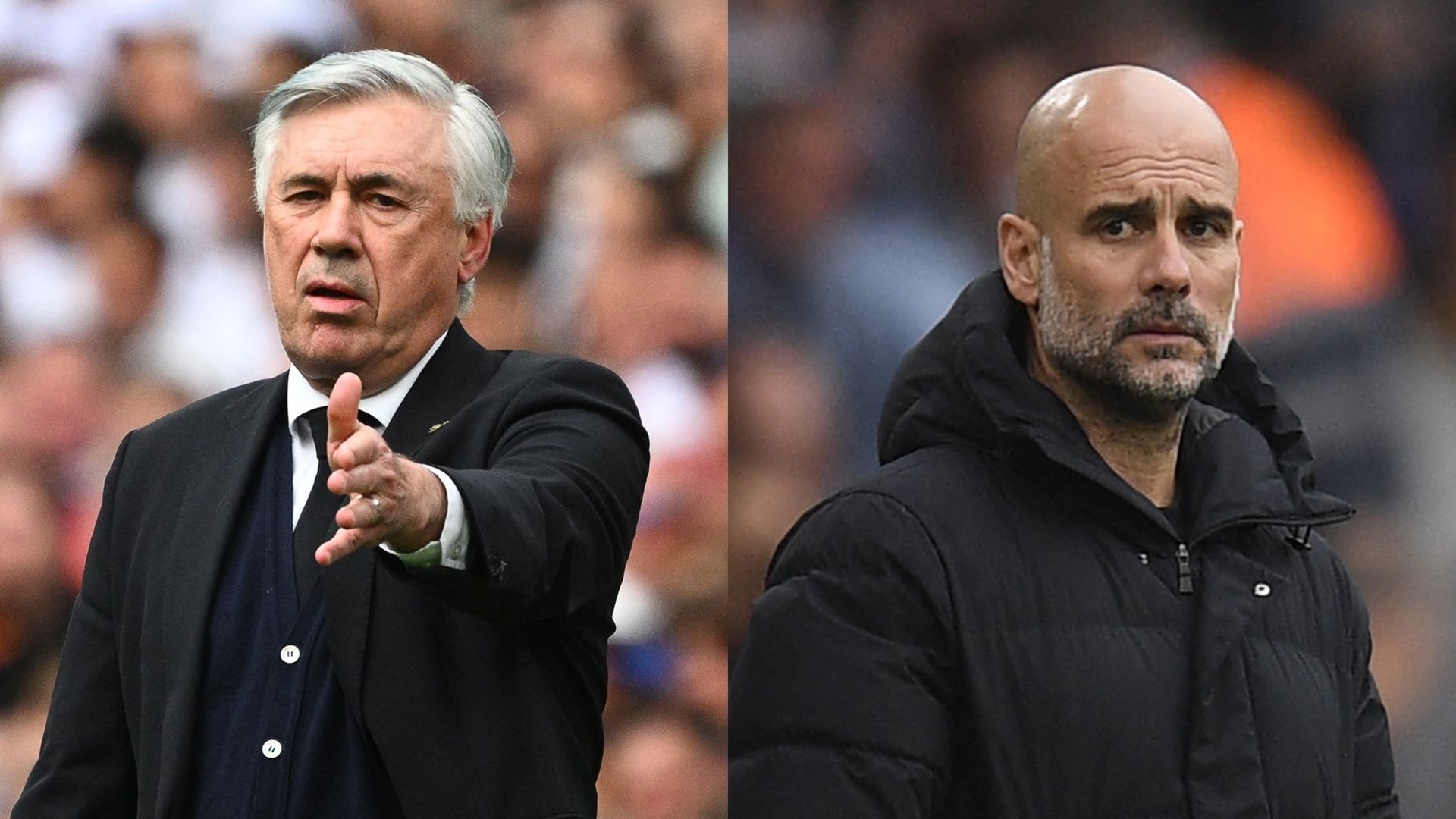 MP_Carlo Ancelotti_Real Madrid vs Pep Guardiola_Manchester City