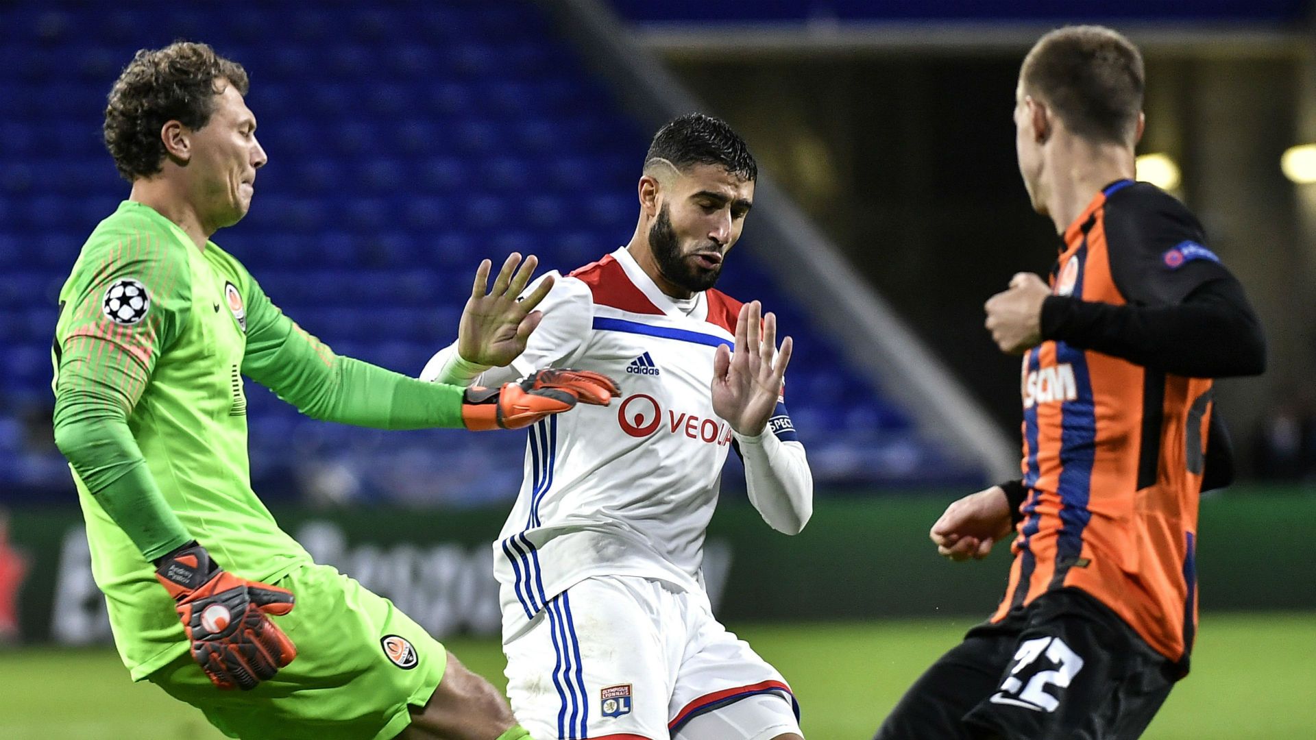 Nabil Fekir Lyon Shakhtar Donetsk