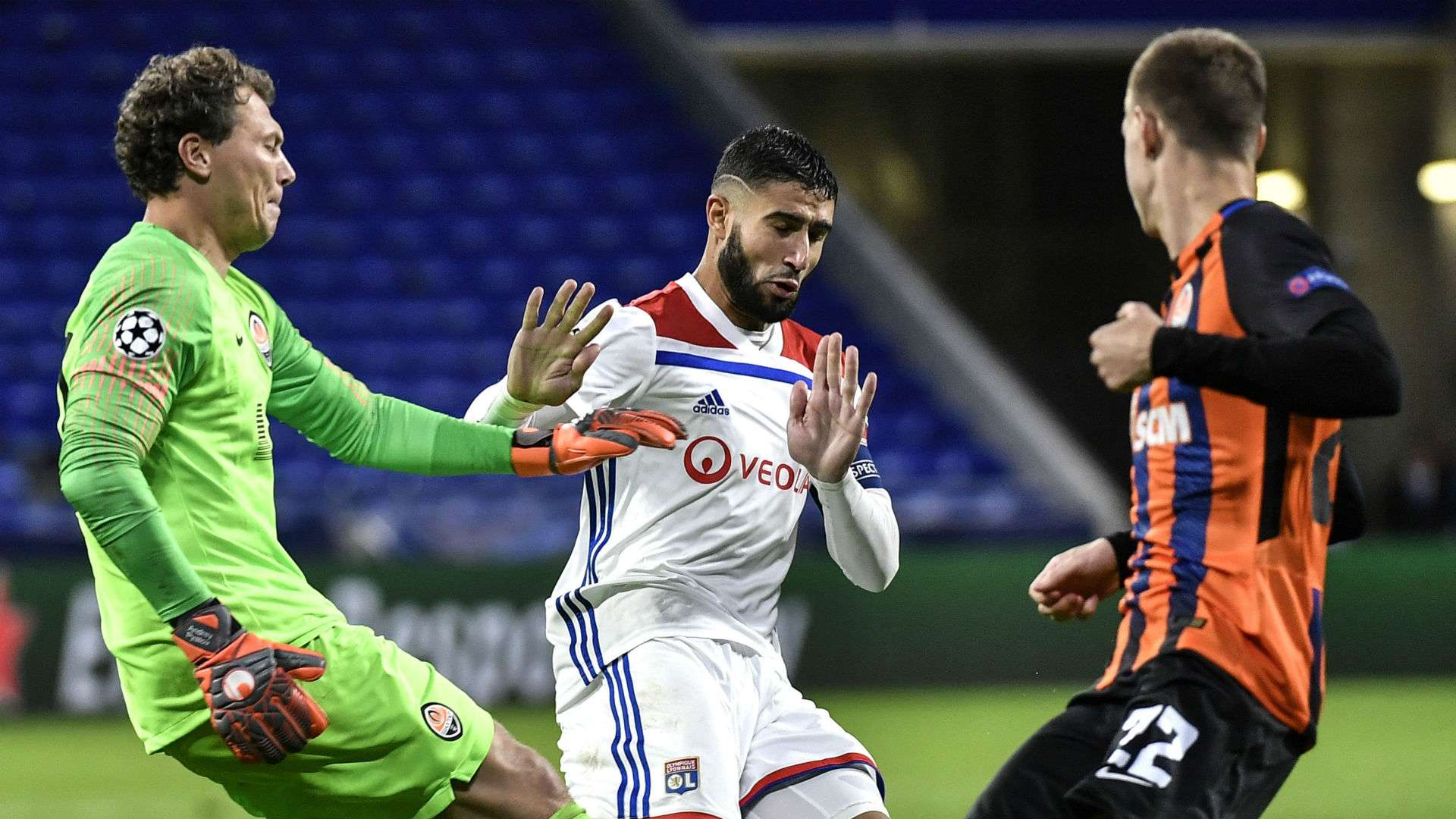 Nabil Fekir Lyon Shakhtar Donetsk