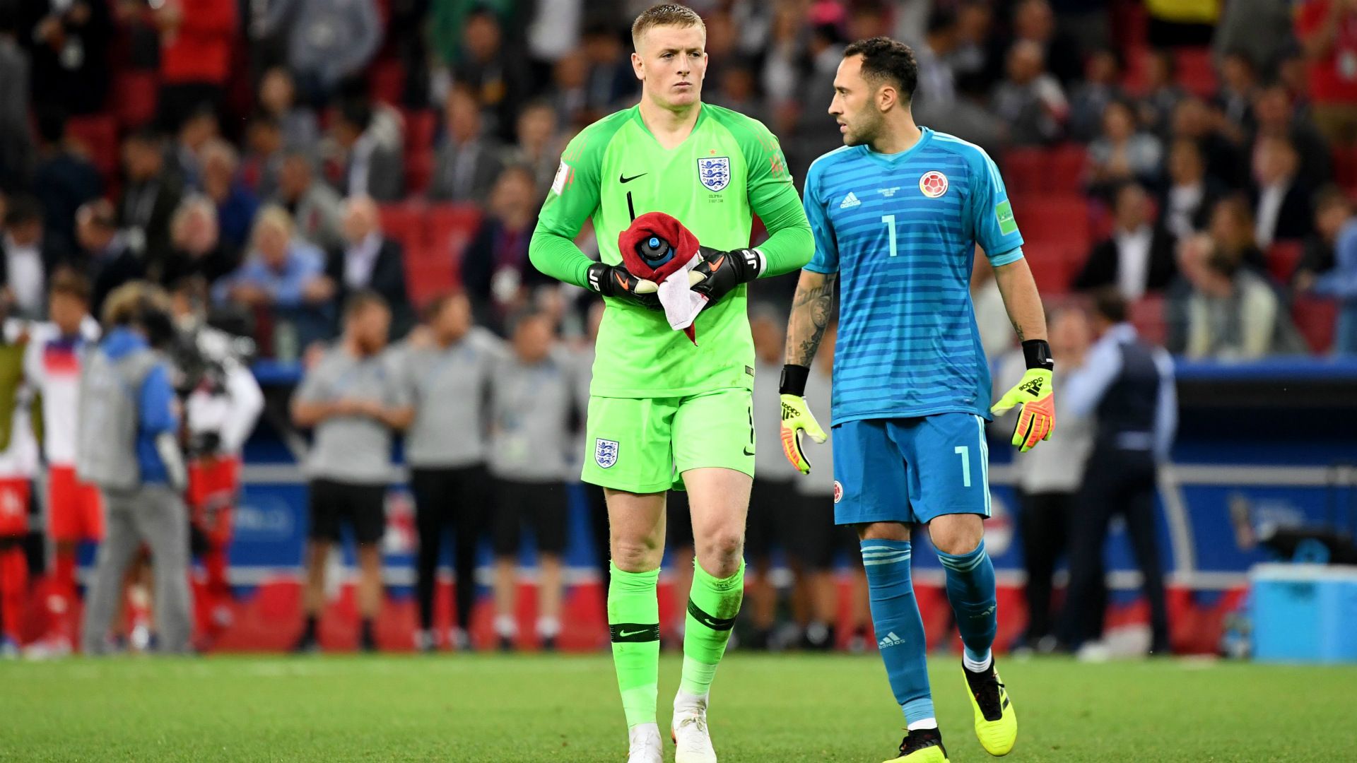 Jordan Pickford David Ospina England Colombia 03072018