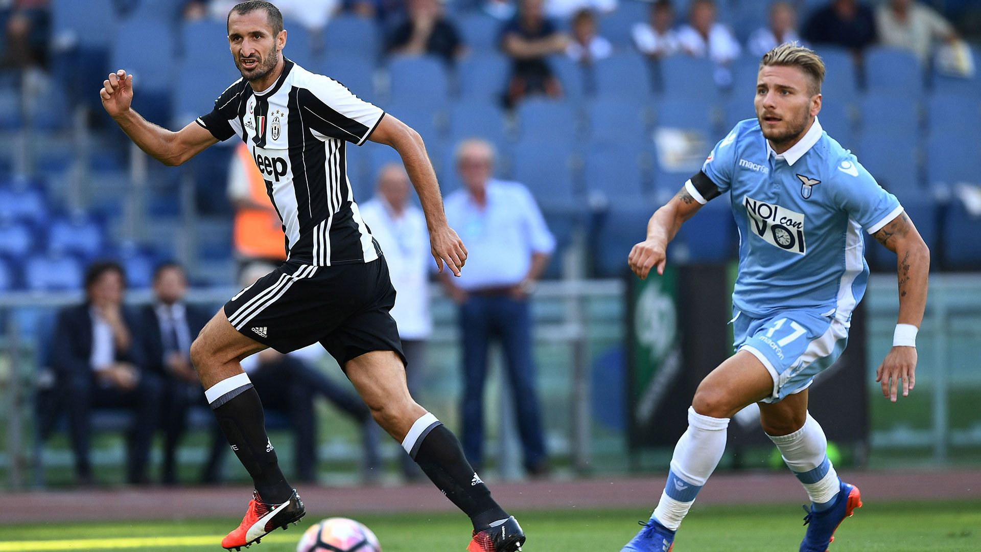 Chiellini Immobile Lazio Juventus Serie A