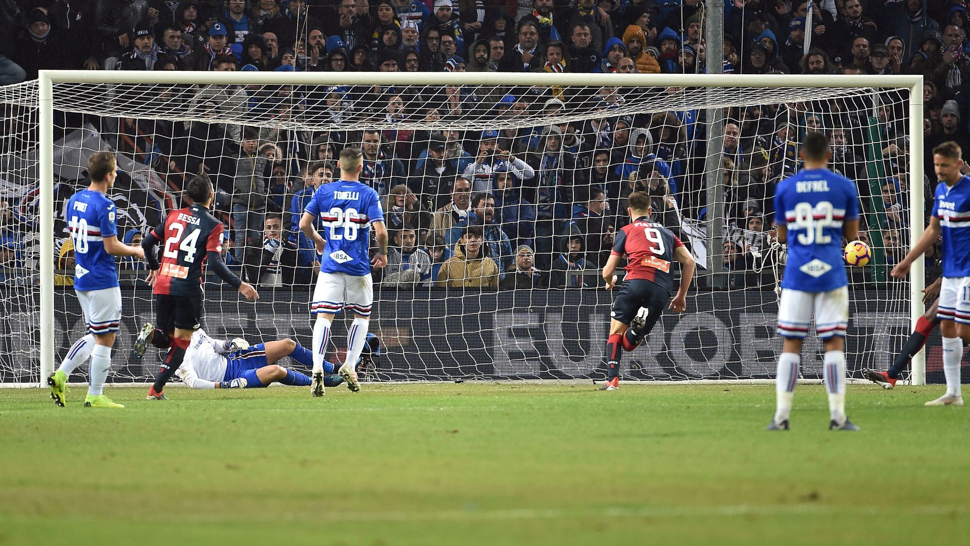 Krzysztof Piątek Genoa Sampdoria