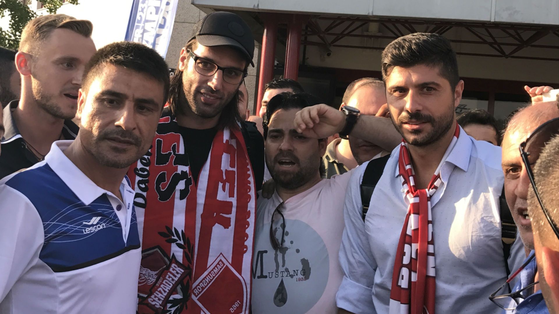 Georgios Samaras Michalis Sifakis Samsunspor