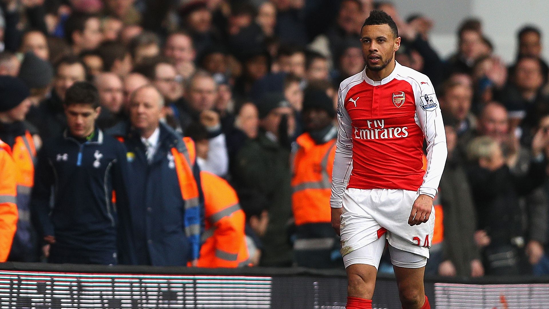Francis Coquelin FC Arsenal Tottenham Hotspur Premier League 03052016