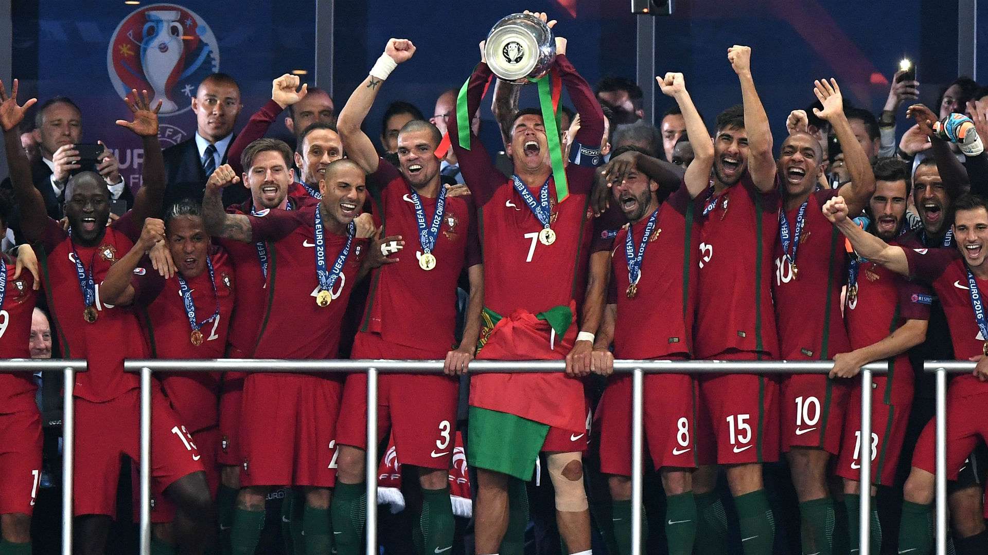 Cristiano Ronaldo Portugal France UEFA Euro 10072016