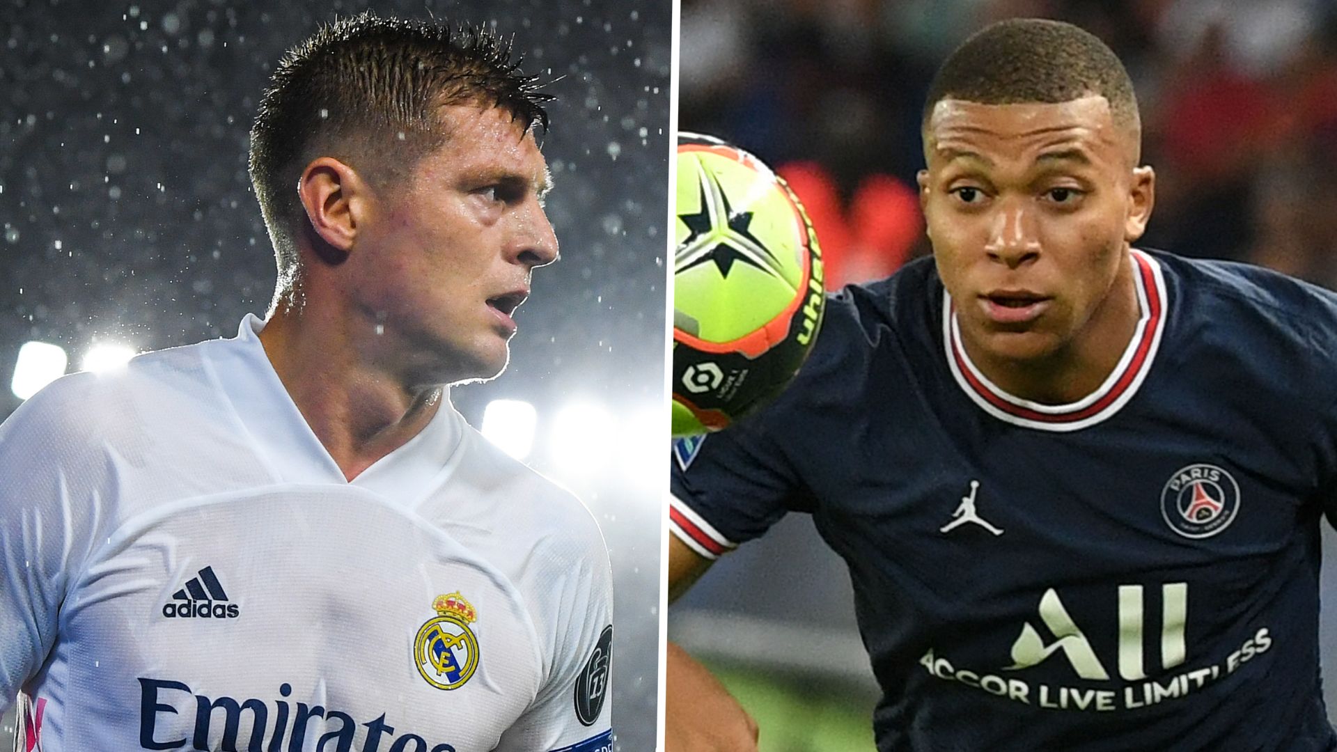 Toni Kroos Kylian Mbappe