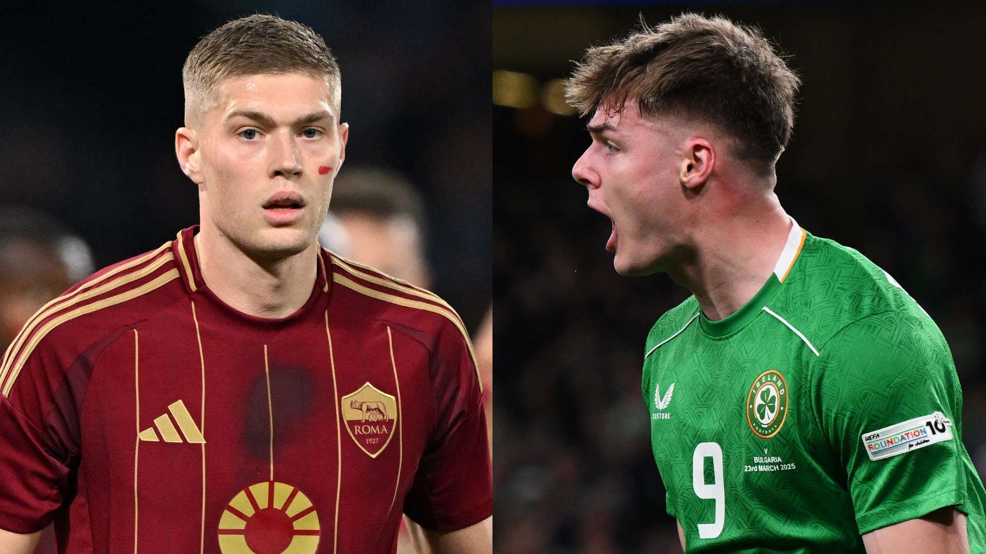 Dovbyk Ferguson Roma