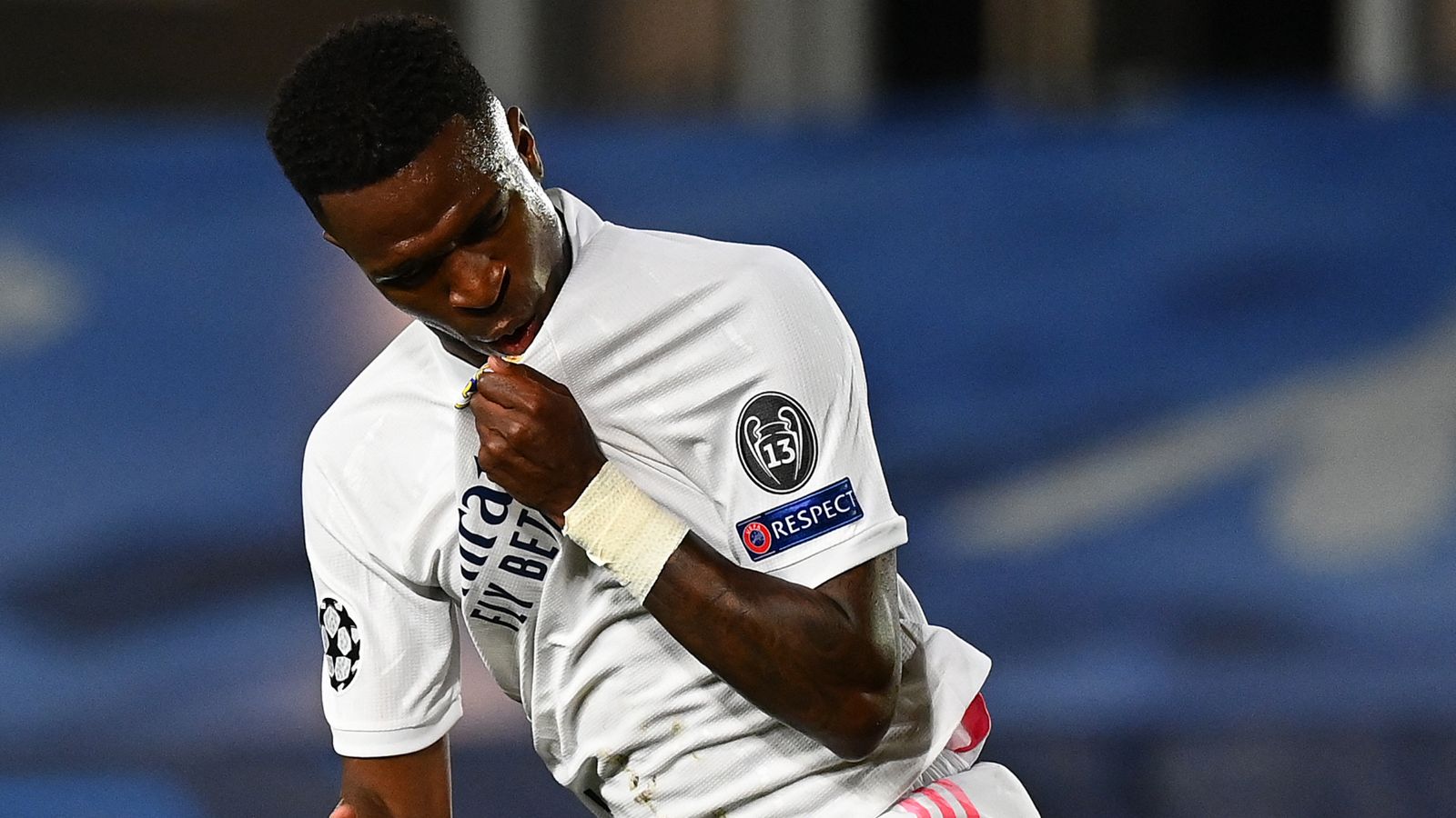 Vinicius Real Madrid Liverpool Champions League