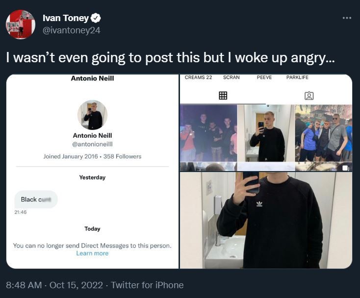 Ivan Toney racist abuse