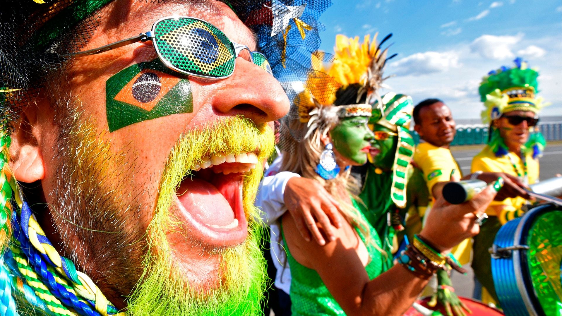 Torcida Brasil x Sérvia Copa Rússia 27 06 18