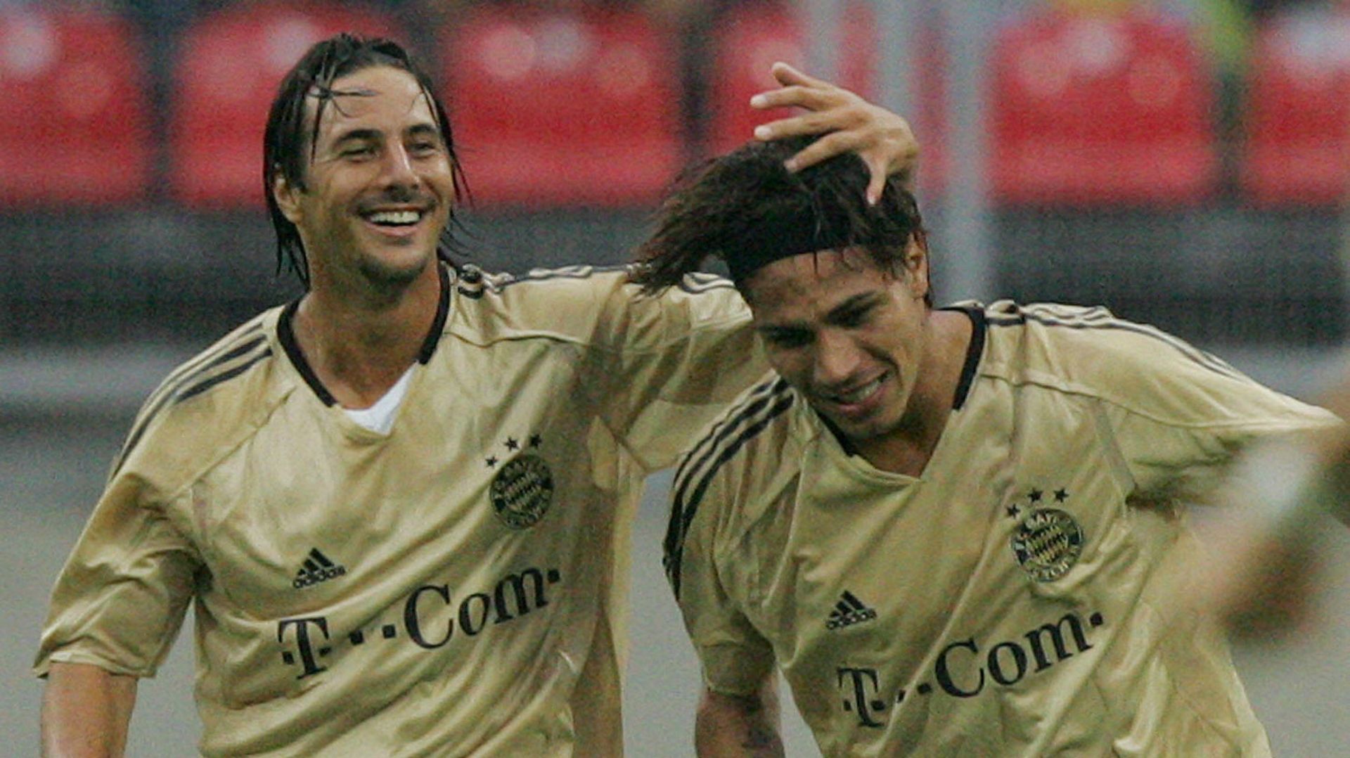 Claudio Pizarro Paolo Guerrero Bayern München 09082005