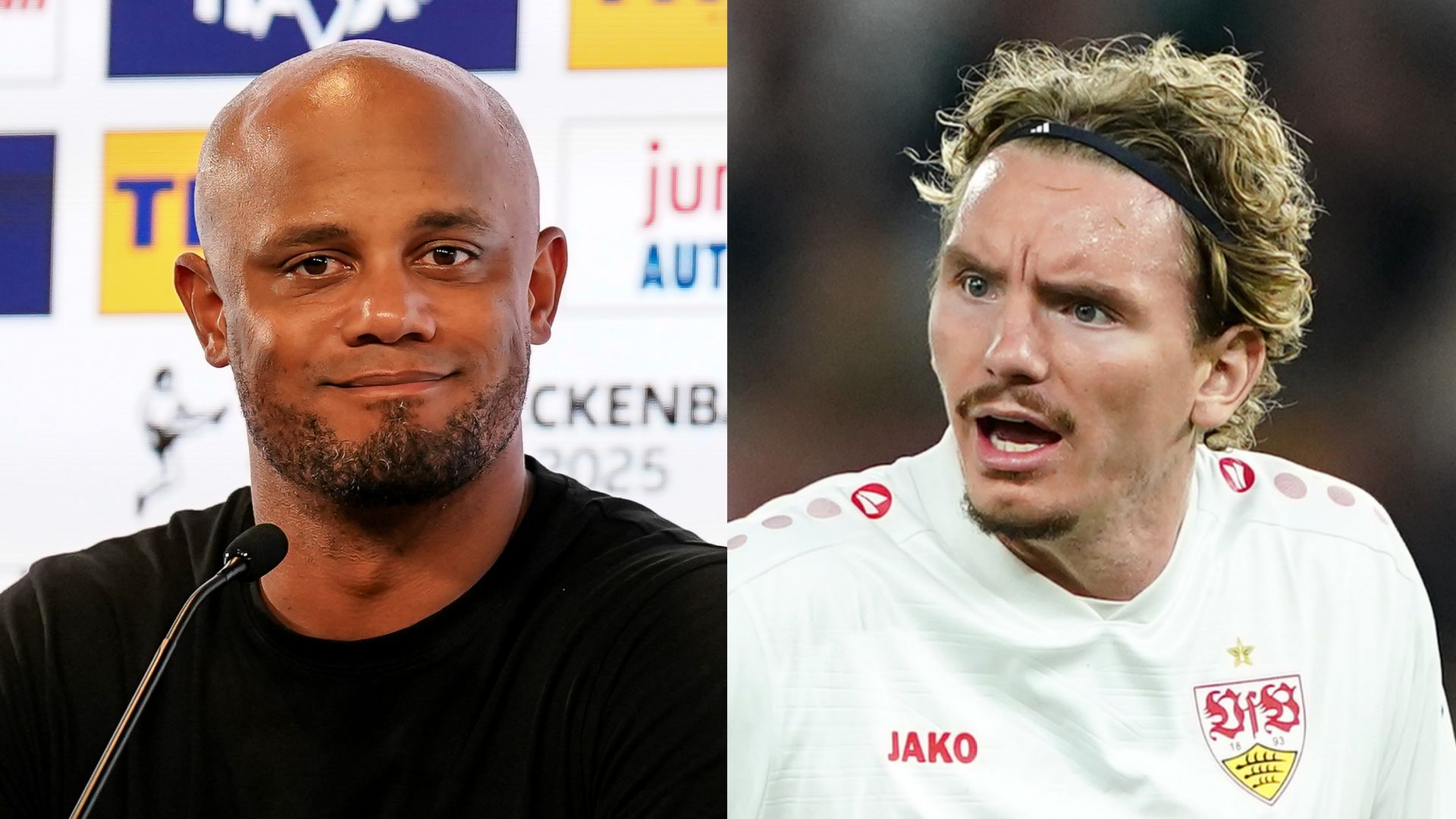 Vincent Kompany Nick Woltemade