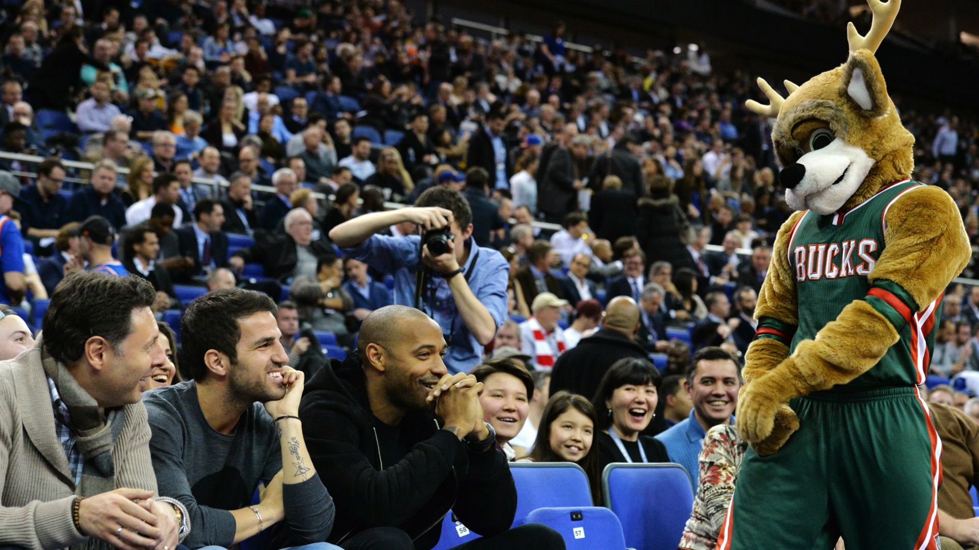 Thierry Henry Cesc Fabregas NBA 15012015