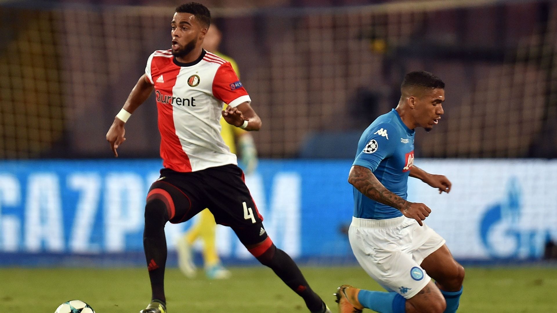 Jeremiah St. Juste, Napoli - Feyenoord, Champions League 09262017