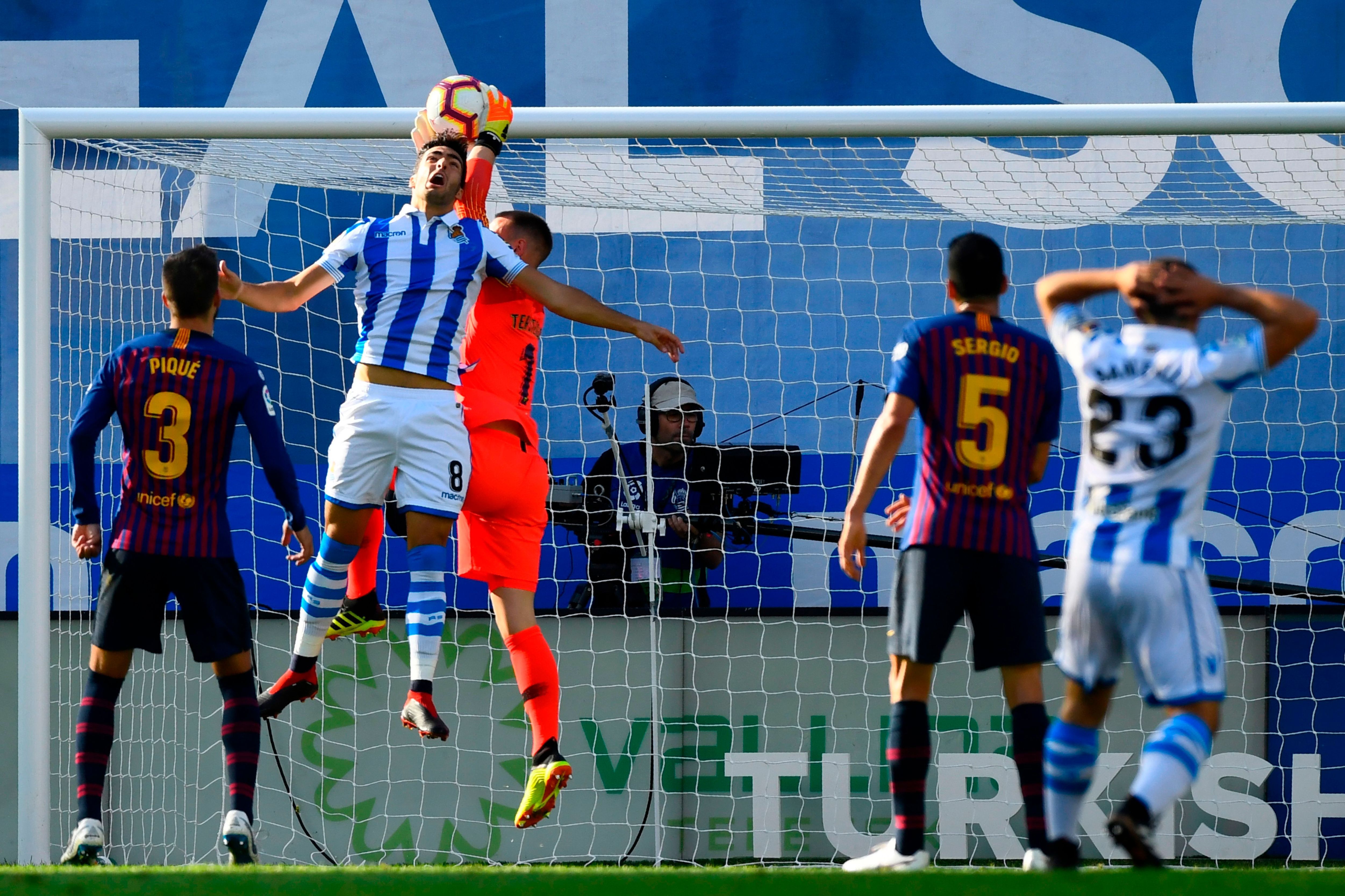 Marc Andre ter Stegen Real Sociedad FC Barcelona 15092018
