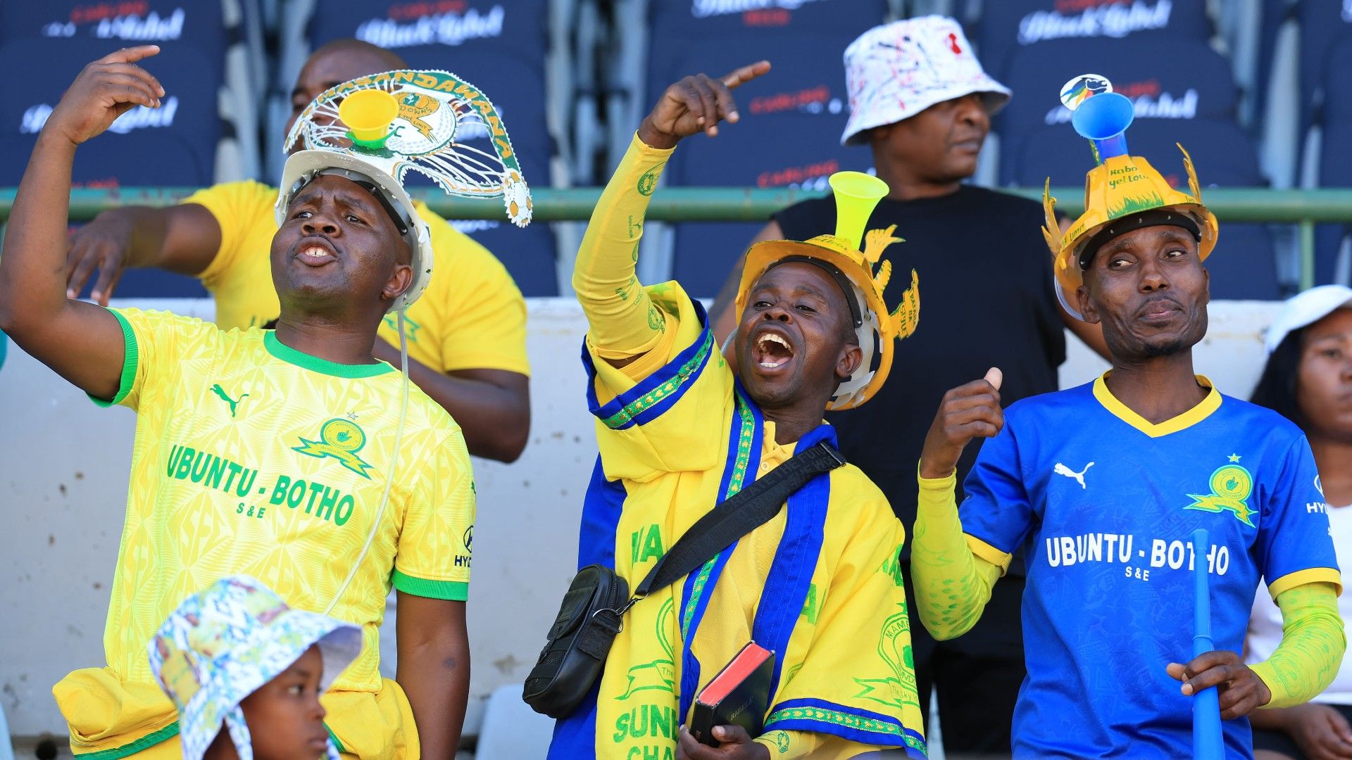 Mamelodi Sundowns fans, December 2024 