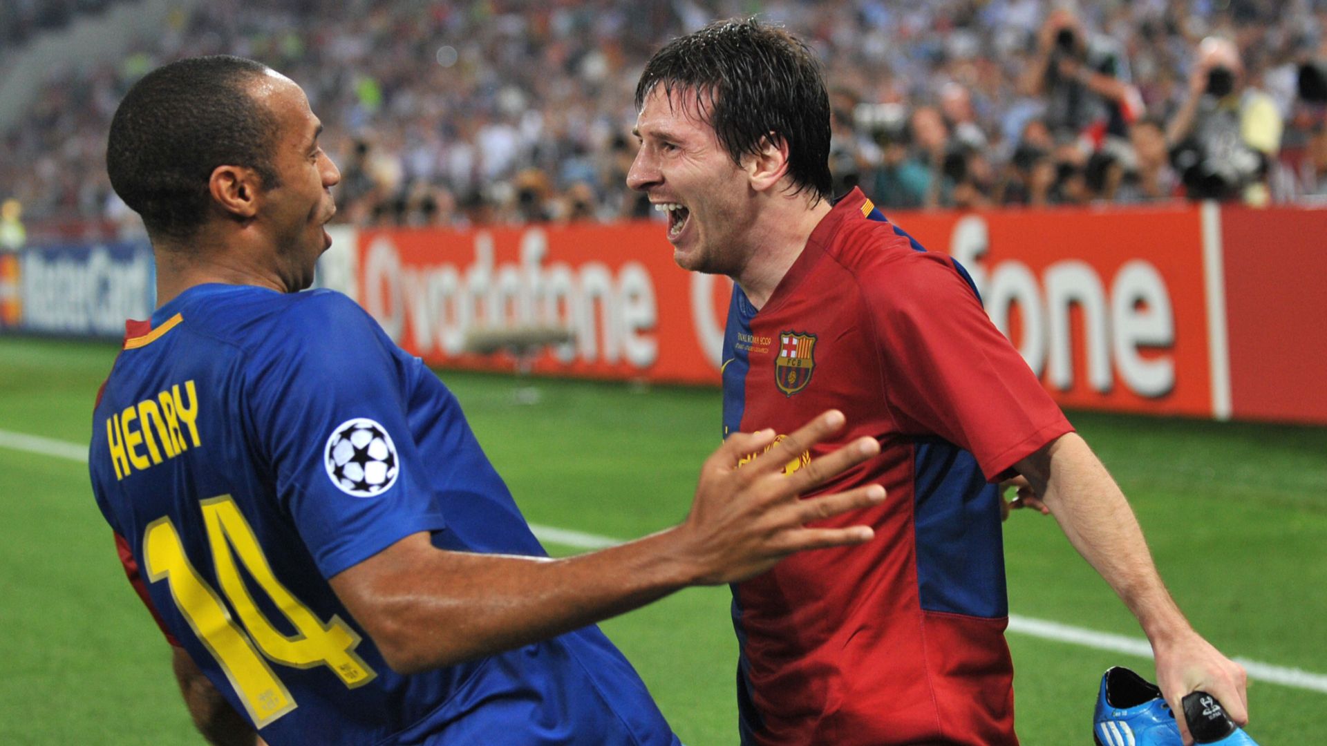 Thierry Henry, Lionel Messi