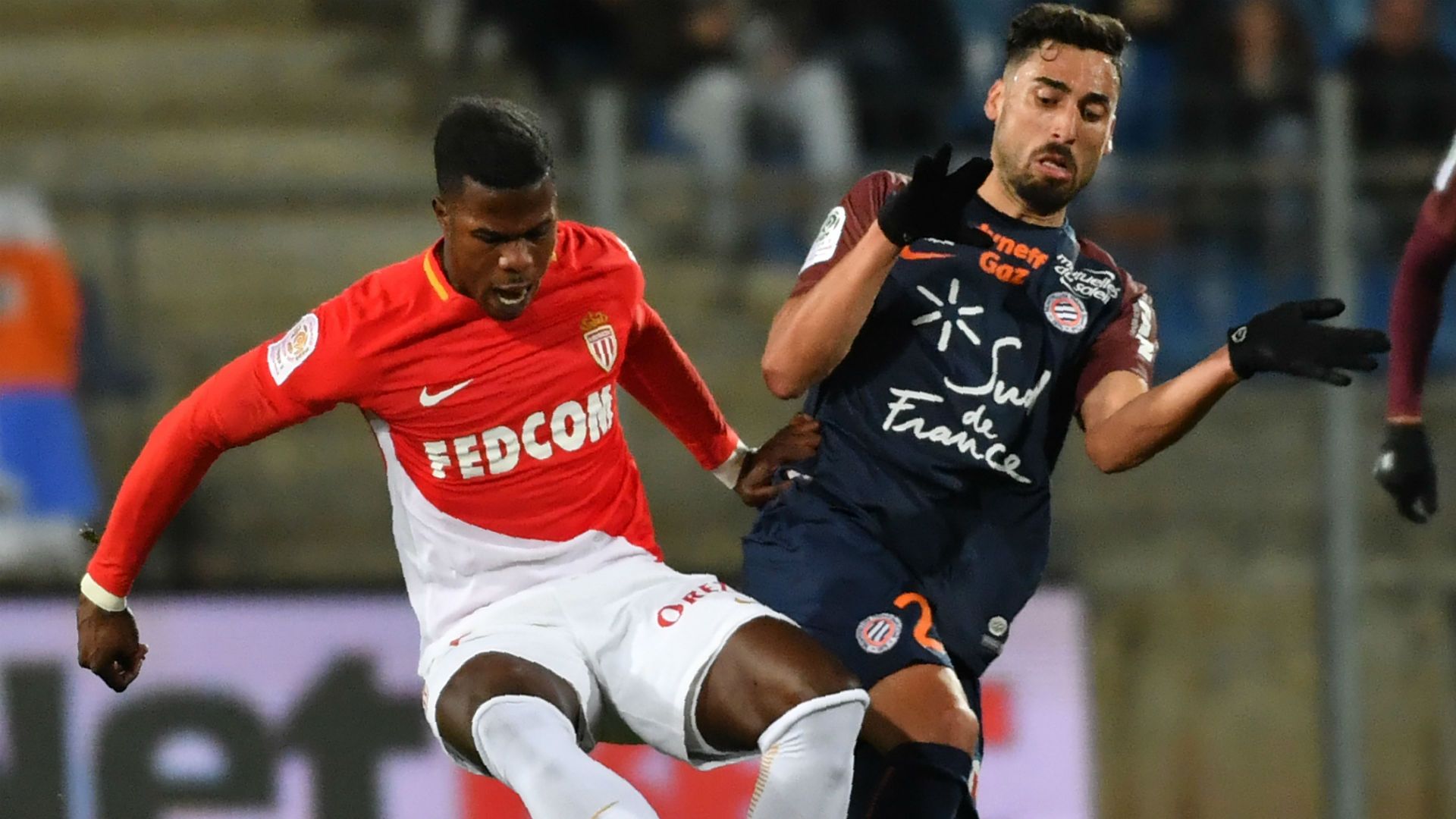Keita Balde Facundo Piri Montpellier Monaco Ligue 1 13012018