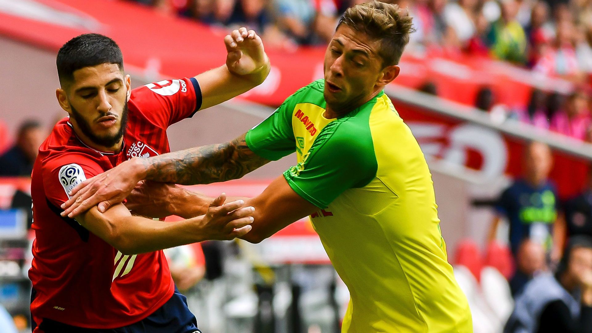 Emiliano Sala Yassine Benzia Lille Nantes Ligue 1 06082017