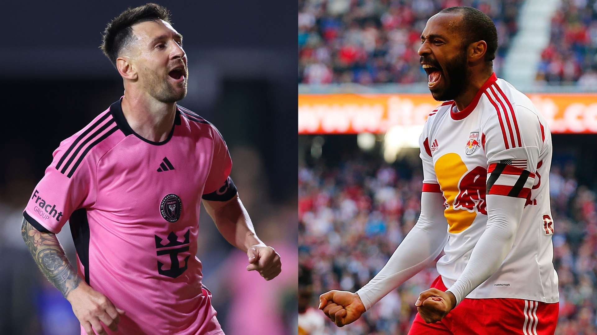 Lionel Messi Thierry Henry MLS