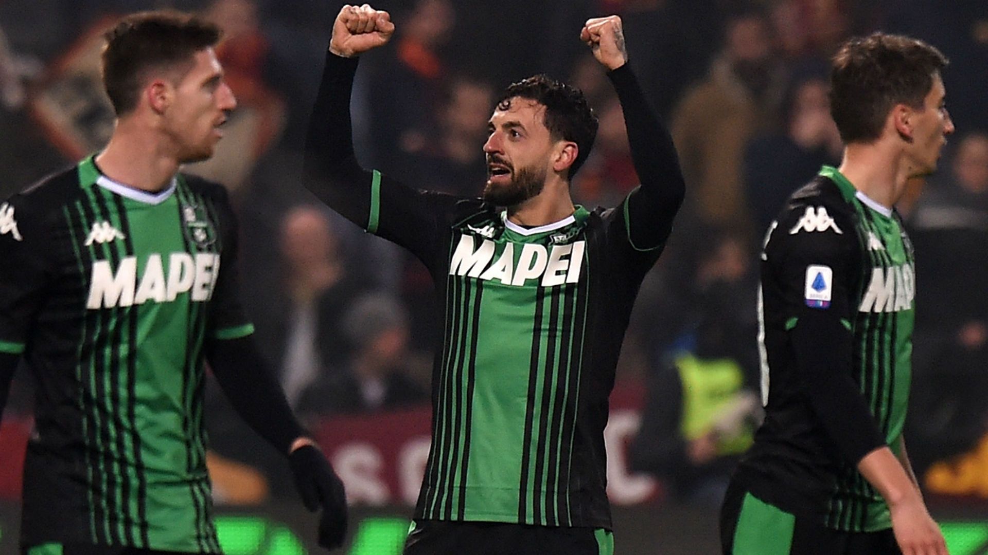 Caputo  Sassuolo Roma Serie A