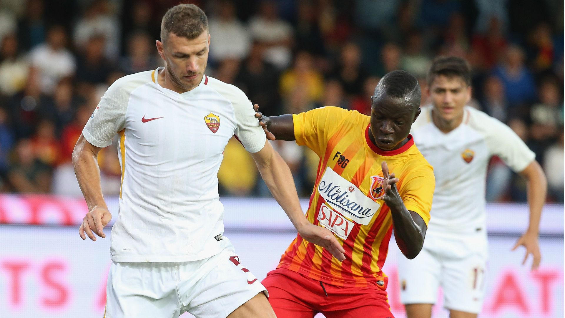 Yussif Chibsah, Edin Dzeko, Benevento, Roma, Serie A, 20092017